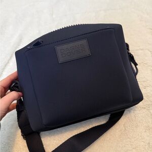 Dagne Dover NavyCompact Crossbody Bag